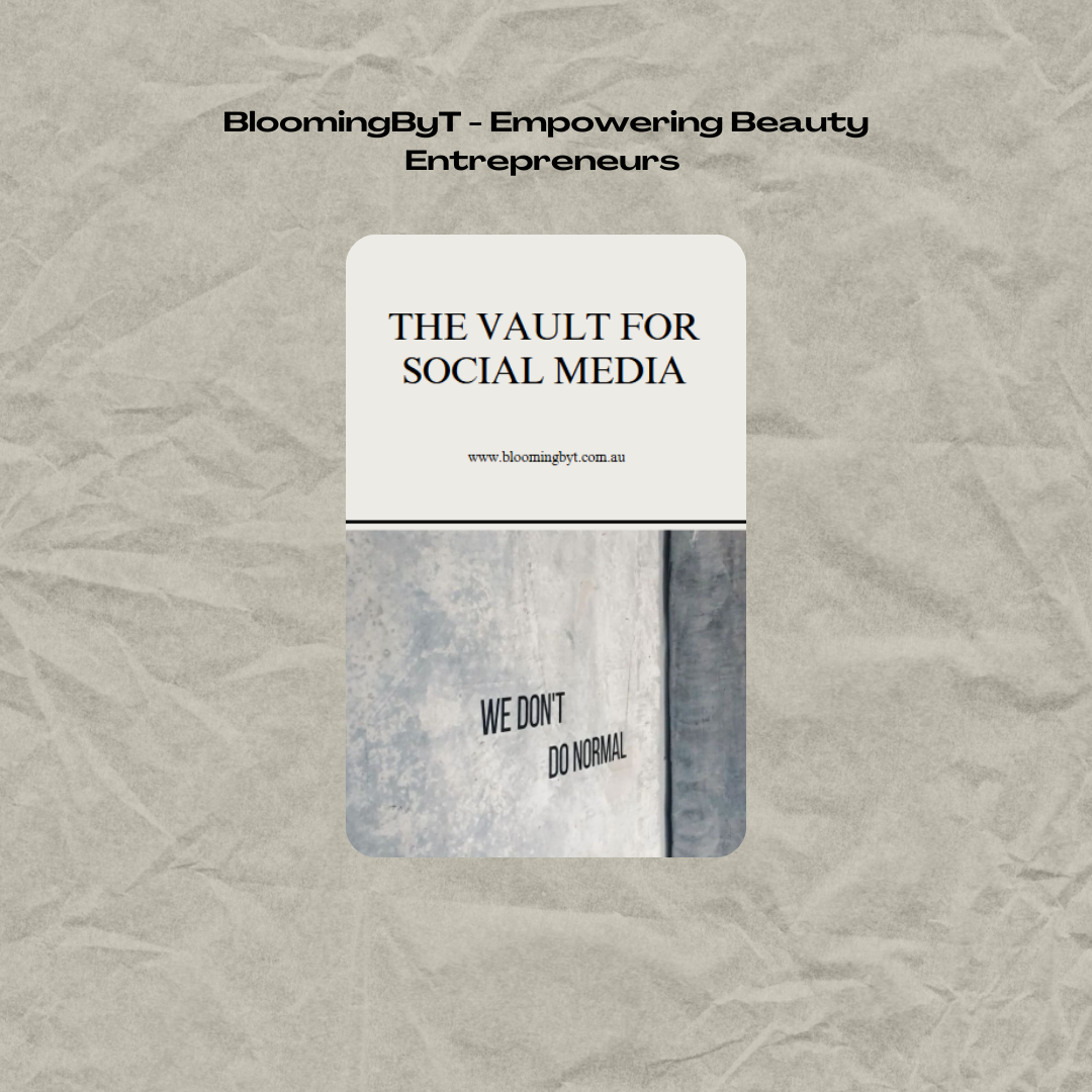 THE VAULT FOR SOCIAL MEDIA EBOOK